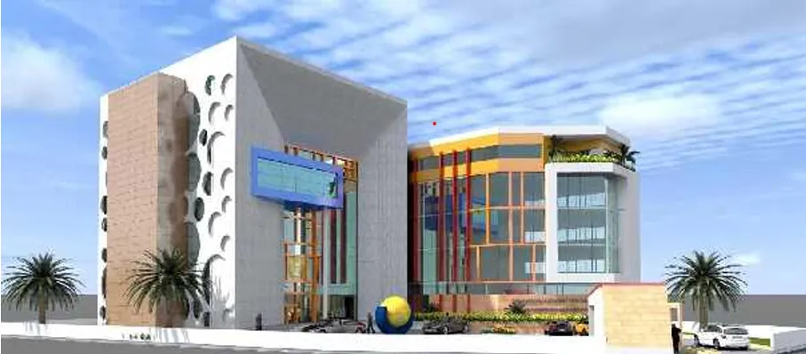 l’immeuble siège de la commission nationale des droits de l’homme de liberté